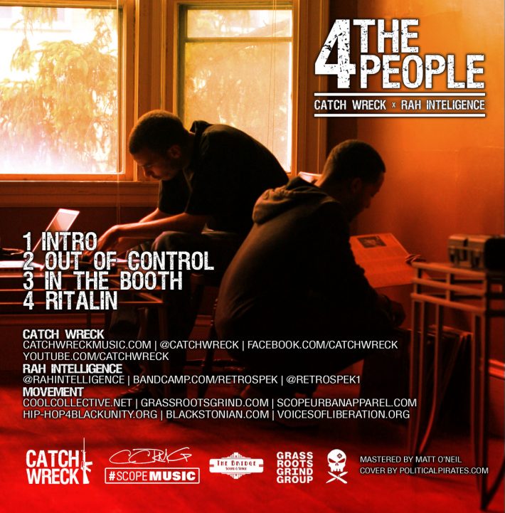 Catch Wreck - 4 the People - 4 tha people - back