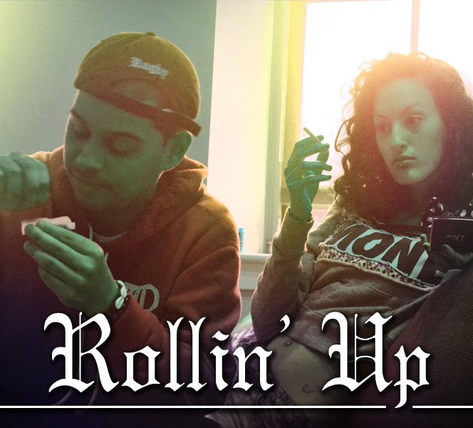 roling up - big title