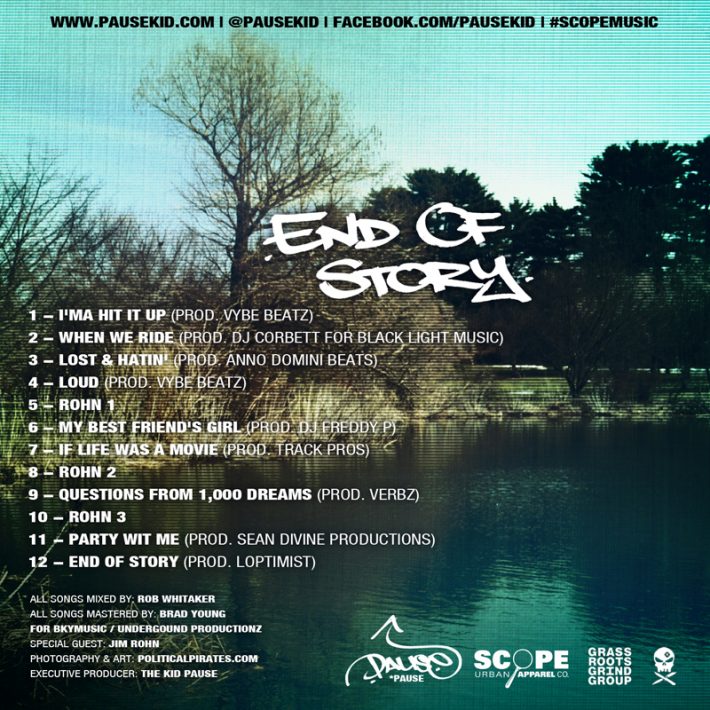 End of Story - Back Cover